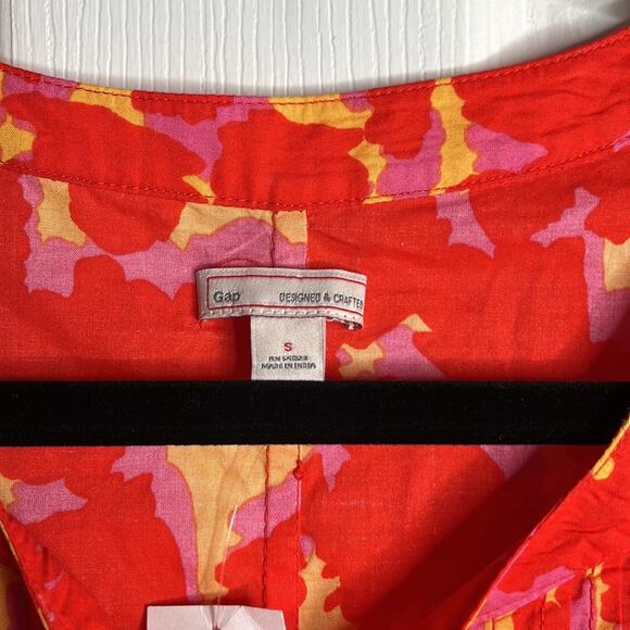 Gap Red and Yellow Sleeveless Top Size Small - Picture 3 of 9